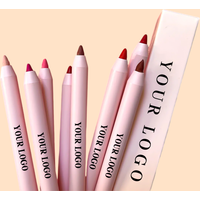 Custom Brown Vegan Sunscreen Creamy Lip Liners Pink Lipliner Pencil Vendor Private Label Long Lasting Retractable Lip Liner