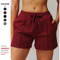 High-Quality Custom High-Waist Loose Sports Sweatpants Gym Casual Running Workout Shorts Outdoor Women Shorts With Pockets