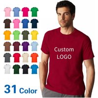 Wholesale Custom Cotton T-Shirt for Men Plain White Black T-Shirt with Yarn Dyed Woven Fabric Logo Printing