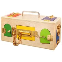 Factory Wooden Toddler Box Toys Teaching Busy Board Wooden Educational Toys Montessori Toys for Kinds
