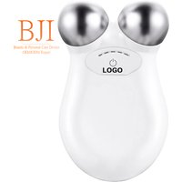 EMS Ion Microcurrent V-Shape Device Skin Tightening Facial Massager Roller Micro Current Face Lift