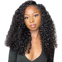Wholesale Quality Vietnam Human Hair Wig for Women 250 Density V-Part Kinky Curly Cuticle Aligned Long Straight Deep Wave Style