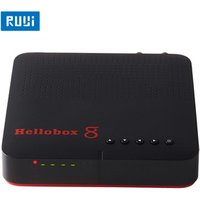Hellobox 8 new generation DVB-S2X DVB-T2 COMBO TV box ,iptv TV watch ,mobile phone watch, all in one ,cccam newcam biss powervu