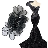 WHD-083 Keering New Handmade Product Rhinestone Alloy Leaves Bridal Design For Prom Dresses