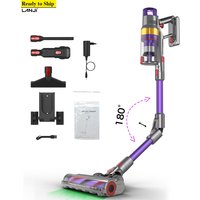 LIIMOO S7-BLDC480W-RTS Cyclone Cordless Vacuum Cleaner Detachable Wireless Dry German Vacuum Cleaner for Car Garage Hotel Use