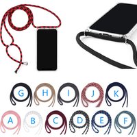 Best Sale 1.5MM Anti Fall TPU Shoulder Phone Case with Crossbody Strap for iPhone X XS XR XS Max, for iPhone XR Necklace Case