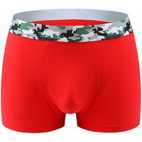 Custom logo package waistband comfortable bamboo fiber boxers for men