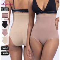 Wholesale Plus Size Breathable High Waist Bikini Butt Lifter Tummy Control Seamless Bodysuit Shapewear Panties