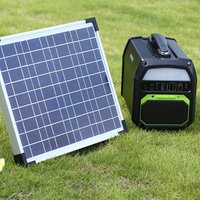 124800mAh Solar Powered Generator lithium ion battery pack portable ac output solar power bank solar energy system for outdoor