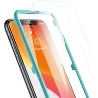 ESR With Installation Frame For iPhone 11/11 Max/11R 5KG Hardness Strong Protective tempered glass screen protector