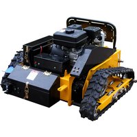 High Quality CE EPA Gasoline Self-propelled Remote Control Flail Mower zero Turn Lawn Mower
