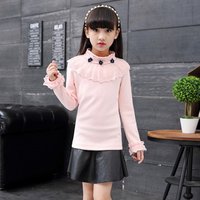 Long Sleeved Lace Blouse School