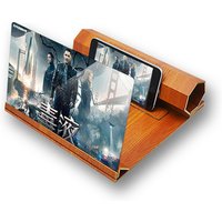 Screen Magnifier 12inch Wood Mobile Phone Video screen magnifier 3D HD Video Amplifier