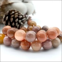 Natural Smooth Petrified Wood Jade for Jewelry Making Crafts Petrified Wood Jade Gemstone Loose Beads