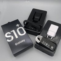 2 in1 set Travel Charger US EU Plug Fast Charging adapter Wall Fast Charger + 1M original USB c type c Cable for samsung S10 S8