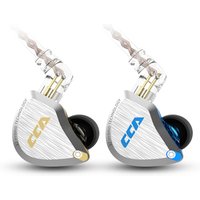 CCA C12 5BA+1DD 12 Unit Hybrid In-ear Earphones HIFI Bass Monitor Earphone Earbuds With 2pin Cable For KZ ZS10 ZSN PRO C10