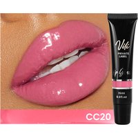Wholesale Hydrating Shimmer Glitter Lipgloss Low MOQ Custom Private Label Lip Gloss