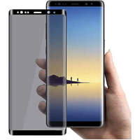 wholesale Hot bending anti spy privacy full coverage mobile phone tempered glass screen protector for Samsung Galaxy S8 plus