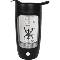 500ml Electric Protein Shaker Bottle Usb Rechargeable Portable Plastic Shaker Bottles Charging High Power Mixing Cup