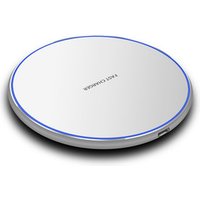 Fast Charging 10W QI wireless charger universal car metal wireless charger