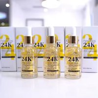 Private Label 24K Gold Hyaluronic Essential Facial Serum Collagen Hydra Korean 24K Gold Face Serum