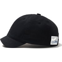 Short Brim Cotton Baseball Cap Men Women Casual Vintage Dad Hat Adjustable Trucker Style Low Profile Caps Nylon Fastener Tape