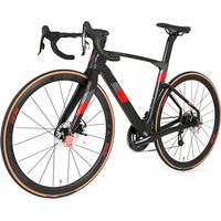 2021 Best Seller Carbon Cyclocross Road Bike With Disc Brake 142 Thru Axle 22S Road Bicycle Customized