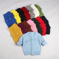 S15207A korean high quality kids pullover loose irregular jumper knit sweater for boys