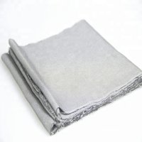 Antistatic Corrosion Resistance Electromagnetic Shielding Woven Conductive Fabric Stainless Steel Fiber Metallic Cloth 100%
