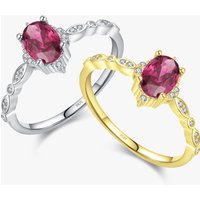 Engagement Band Oval CZ Fine Jewelry 925 Sterling Silver Vintage Flower Branches Crown Finger Ring for Women