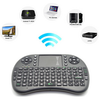2.4GHz Mini Wireless Keyboard with Mouse Touchpad Rechargeable Combos for PC/Pad/ Android TV Box/Raspberry pi 3