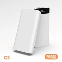 20000mAh big capacity A grade lithium cell over 600 times charging cycle power bank