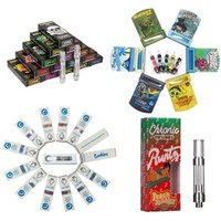Hot empty 510 CBD cartomizer G5 1ml cbd cartridge ceramic vape cartridge dankvapes & Cookies carts& moonrock box packaging