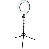 dimmable 55w led ring light with tripod stand for youtube video and make up big photo light