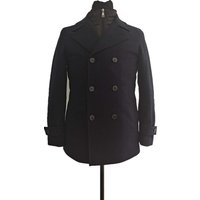 Cheap Mens Designer Winter Coats Centre Vent Wool Mix Overcoat