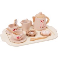 2024 New Design Children's Simulation Wooden Afternoon Tea Dessert Cake Set Educational Pretend Toys for Boys Girls