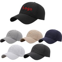 Quick-Dry Hat Men's Outdoor Thin Sun Hat Advertising Promotional Summer Breathable Lightweight Baseball Cap