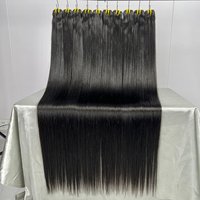 Factory Wholesale Cheap Virgin Brazilian Hair Bundles Cabello Humano Natural Double Weft 100% Real Human Hair Extension