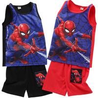 Fashion boys clothing set children clothes with belt strip