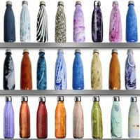 Hot selling big simple modern insulated stainless steel bulk sports water bottles for bike