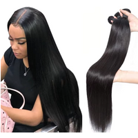Unprocessed Vietnamese Virgin Cuticle Intact Hair Bundle Vendors Bulk Double Drawn Weft Raw Human Hair Extensions