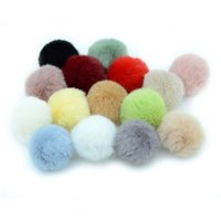 Alibaba 20% Off Small 5cm Fabric Faux Fur Pom Pom with Elastic Band for Xmas Decor