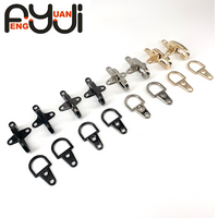 Fireman Clasp Jacket Aircraft Shape Button Lobster Clasp 5cm Alloy Coat Jacket Hasp Buckles Pair of Clothing Accessories