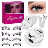 Private Label Handmade Russian Roll Segment Pre-Cut Extension Custom Logo DIY Lash Clusters Eyelash Extensions
