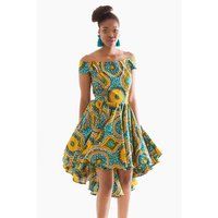 Summer African Kitenge Dress