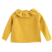 China Manufacturer Baby girls design lovely knitted tops Sweater