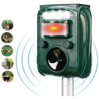 GH-501 Hot Selling Garden Solar Bird Repeller Animal Pest Ultrasonic Bird Repellent