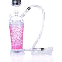 EXPRESS FREE SHIPPING! Wholesale Portable Hookah Shisha Cup With Led Light Custom Logo Cheap Plastic Chicha all for Shisha