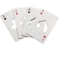 New Creative Wine Bottle Ace of Spades Playing Cards Opener