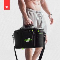 LS1034 Custom Logo Sports Gym Workout Bag with Three Sizes Nylon and PP Meal Bag